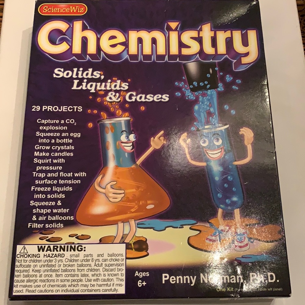 Science Wiz Chemistry- Solids, Liquids, Gases